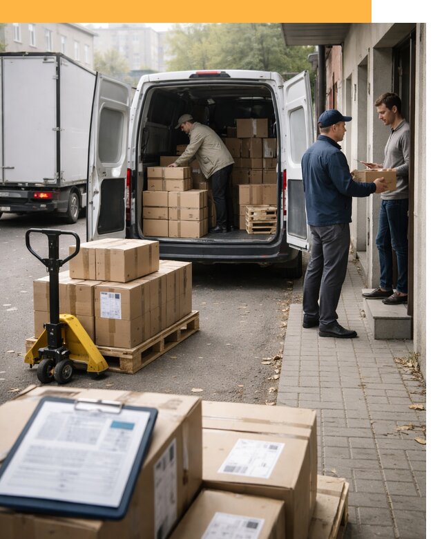 Доставка грузов от двери до двери с таможней от 46647 руб.