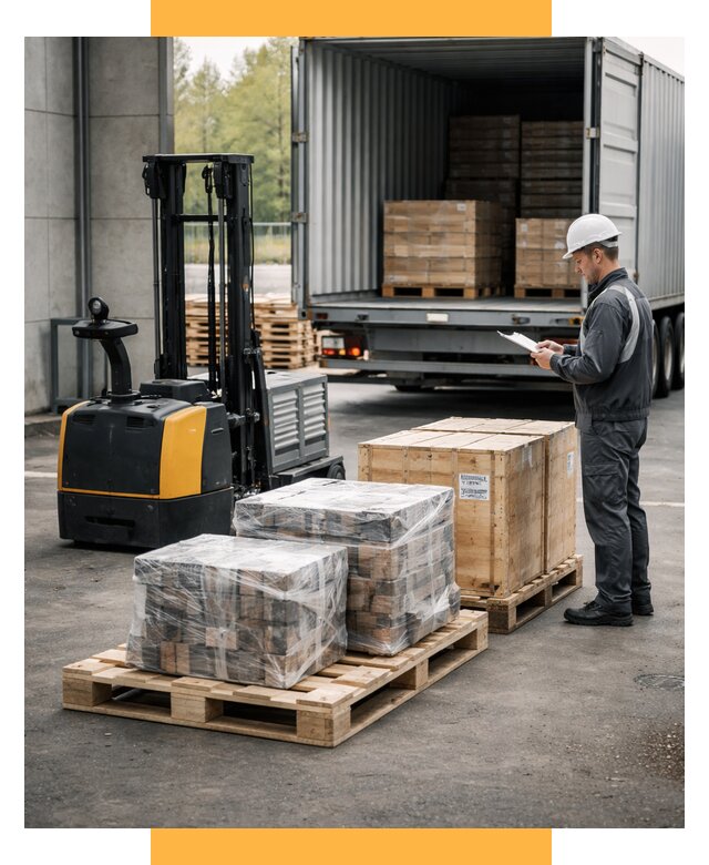 Доставка оборудования из Европы под ключ от 46647 р. | СетСервис-Гбх