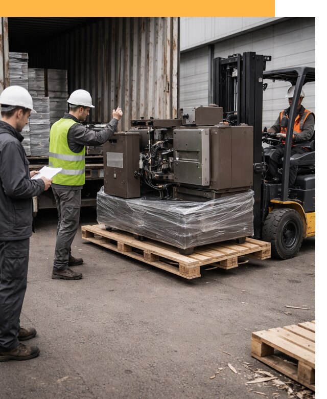 Доставка промышленного оборудования из Европы от 46647