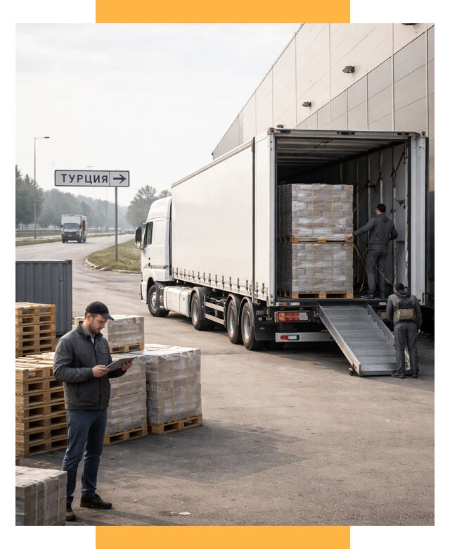 Автоперевозки и доставка фурой из Турции от 124392 р. | СетСервис-Гбх