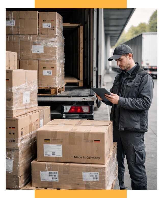 Доставка грузов из Германии от 46647 р. быстро - СетСервис-Гбх