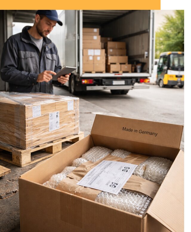 Доставка грузов из Германии от 46647 руб с таможенным оформлением