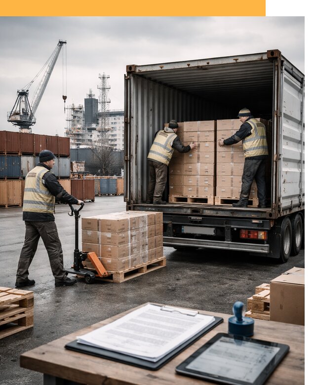 Доставка грузов из Латвии от 25915 руб, морская, авто, авиа