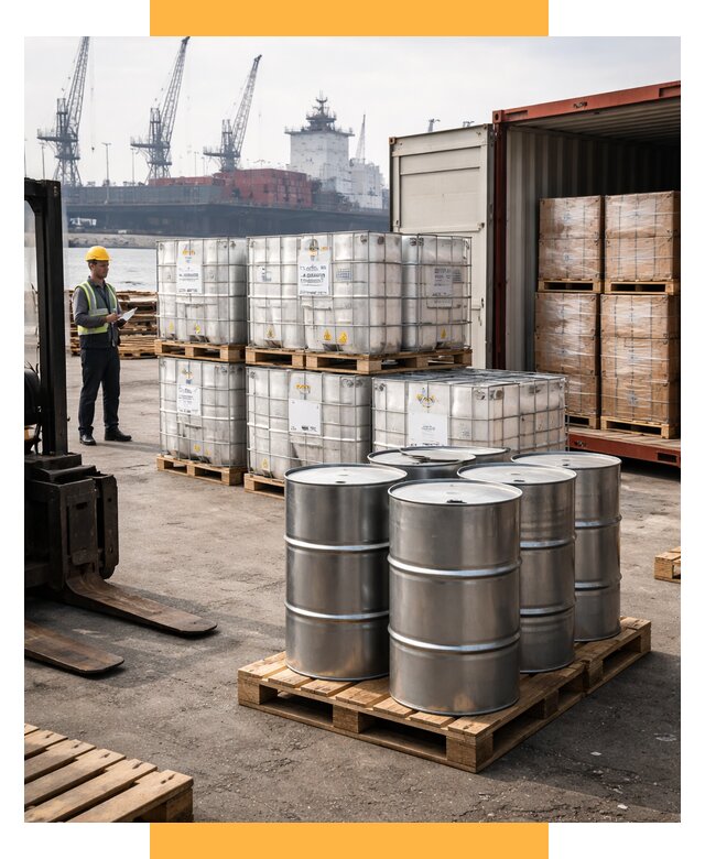 Доставка химического сырья из Индии от 259150 р. | СетСервис-Гбх