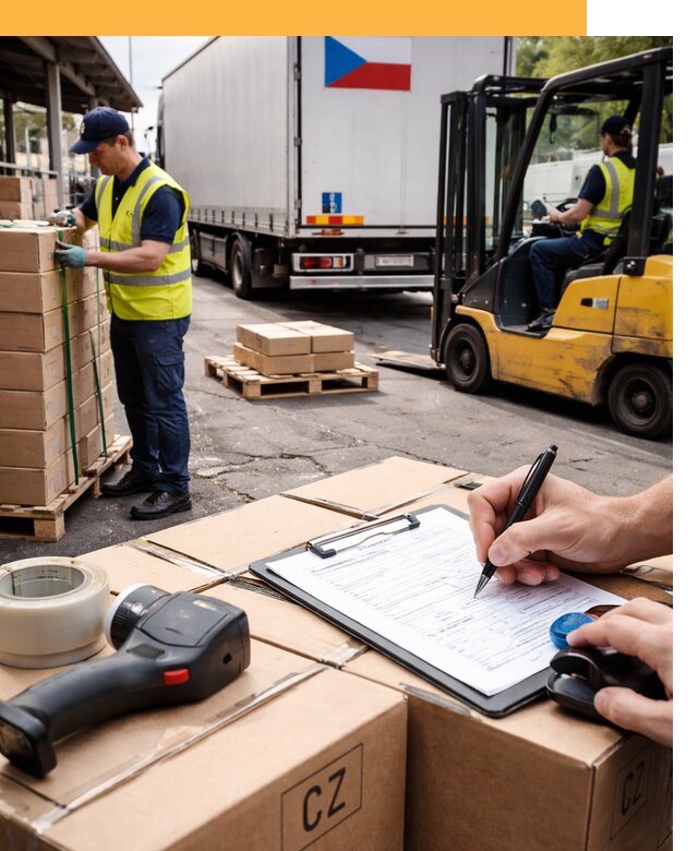 Доставка грузов в Чехию от 36281 руб, международные перевозки