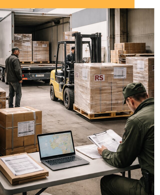 Доставка грузов в Сербию от 46647 руб, международные перевозки