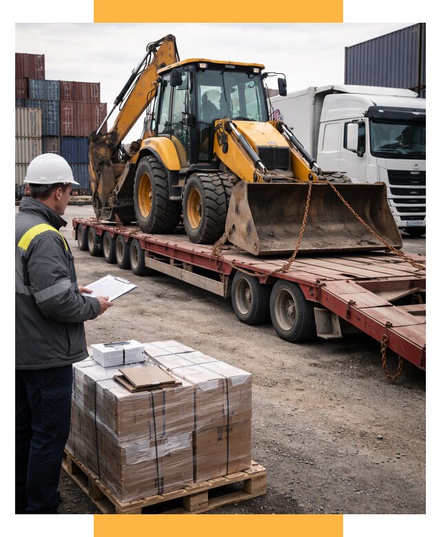 Международная перевозка спецтехники от 46647 р., СетСервис-Гбх