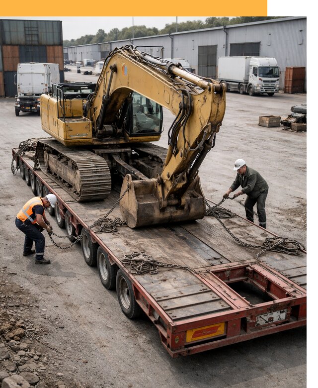 Перевозка спецтехники по России и миру от 46647 руб