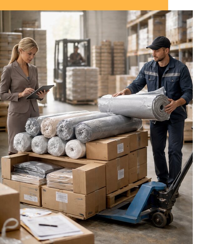 Перевозка текстиля по миру от 15549 руб. с таможней и страхованием