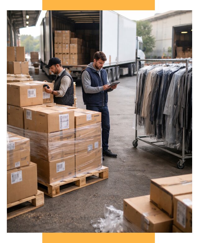 Перевозка и доставка одежды из Китая от 7775 р., СетСервис-Гбх