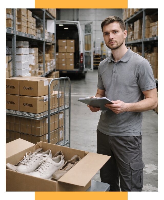 Доставка обуви из Китая и Турции от 4665 р. СетСервис-Гбх