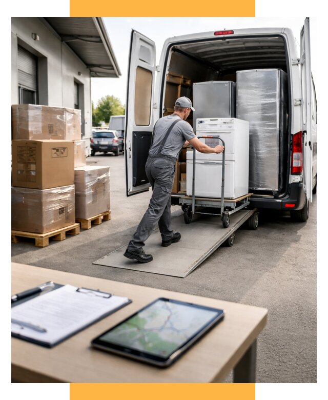 Перевозка бытовой техники от 6738 р. - логистика СетСервис-Гбх