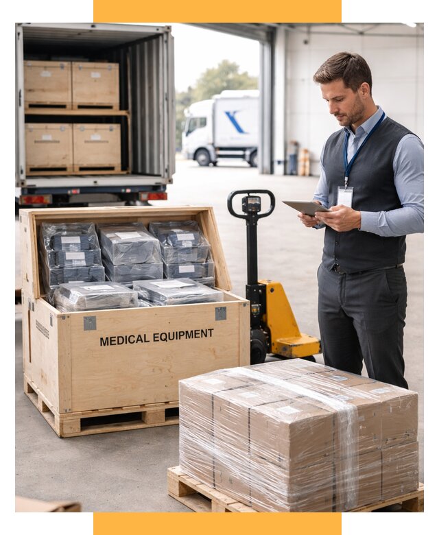 Перевозка медицинского оборудования от 15549 р. в СетСервис-Гбх