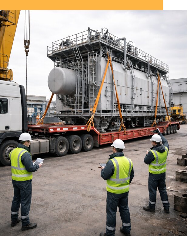 Перевозка негабаритных грузов по миру от 124392 руб