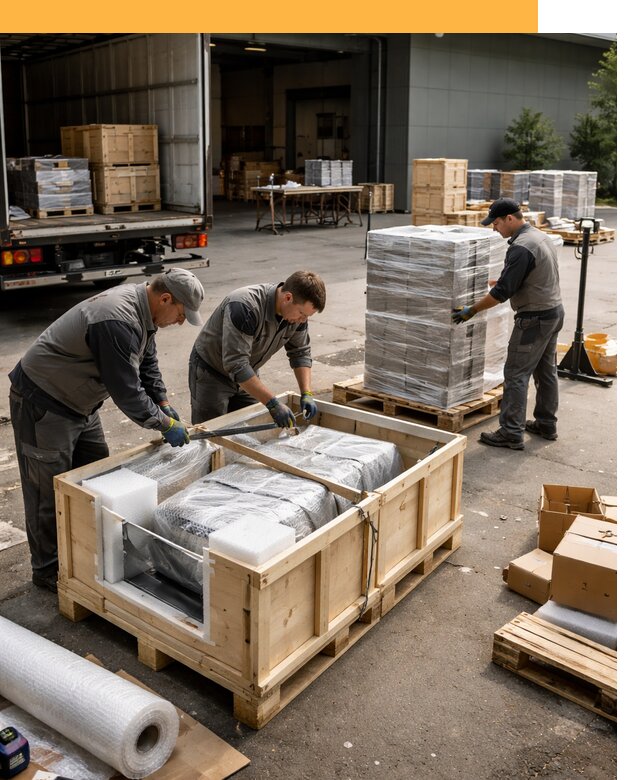 Перевозка выставочных грузов по миру от 25915 руб за м2 с таможней