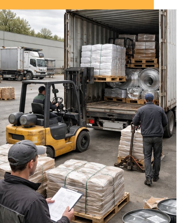 Международная перевозка сырья для производства от 6738 руб