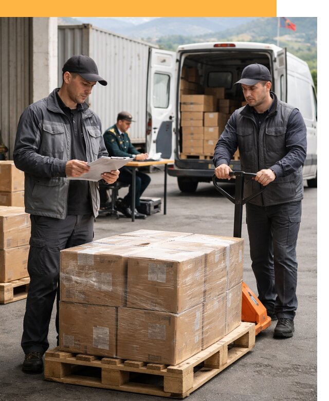 Доставка грузов через Армению, быстрая таможенная очистка от 25915