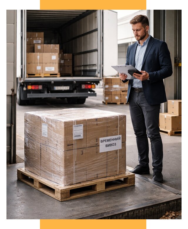 Временный вывоз товаров под ключ от 8293 р. | СетСервис-Гбх