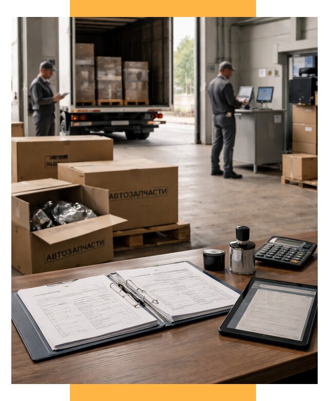 Таможенное оформление автозапчастей под ключ от 8811 р., СетСервис-Гбх