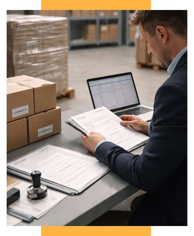 Таможенное оформление косметики под ключ от 7775 р. | СетСервис-Гбх