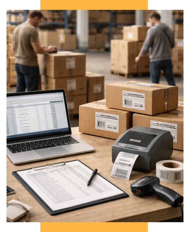 Маркировка импортных товаров от 4665 р. под ключ, СетСервис-Гбх