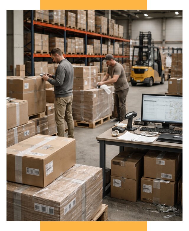 Склад консолидации в Европе от 6738 р., услуги СетСервис-Гбх